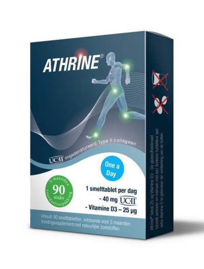 Athrine smelttabletten 90tb  drogist