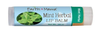 Foto van Earth mama lipbalm mint herbal 4ml via drogist