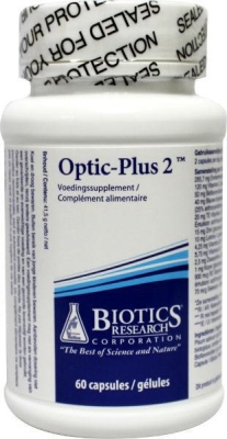 Foto van Biotics optic plus 2 ogen 60cap via drogist