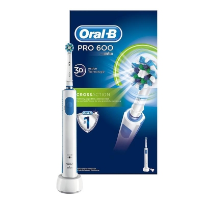 Oral-b elektrische tandenborstel pro 600 cross action 1st  drogist