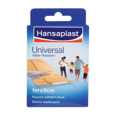 Foto van Hansaplast universal 1m x 6cm 1st via drogist