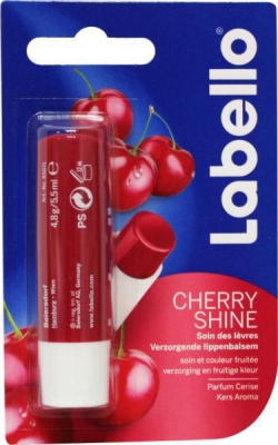 Foto van Nivea cherry stick blister 4.8g via drogist