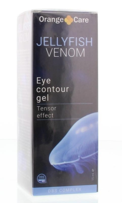 Foto van Orange care jellyfish venom eye contour gel 15ml via drogist