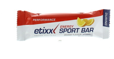 Foto van Etixx energy sport bar orange 12 x 40g via drogist