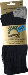 Foto van Naproz thermo l/w/s blauw 43-46 1pr via drogist