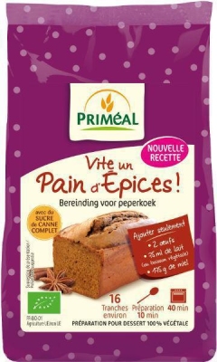 Foto van Primeal peperkoek mix 325g via drogist