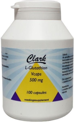 Foto van Holisan l-glutathion 500mg clark 100vc via drogist