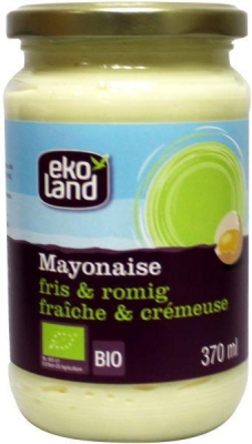 Foto van Ekoland mayonaise fris & romig 370ml via drogist