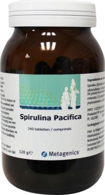 Foto van Metagenics spirulina pacifica 240tab via drogist