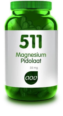 Foto van Aov 511 magnesium pidolaat 90cap via drogist