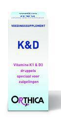 Foto van Orthica vitamine k & d zuigeling 10ml via drogist