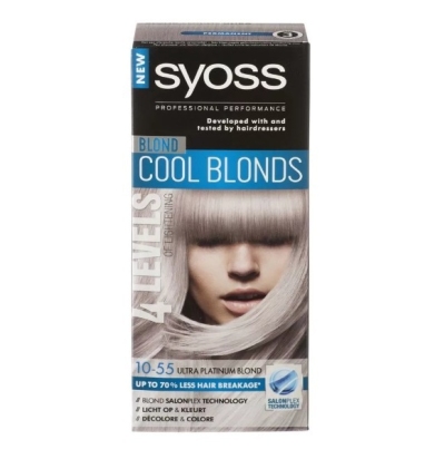 Syoss color 10-55 cool blonde 1st  drogist