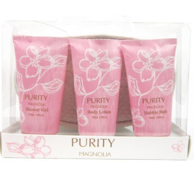 Foto van Gset purity soft pink large 3 stuks via drogist