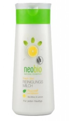 Foto van Neobio fresh skin reinigingsmelk 150ml via drogist