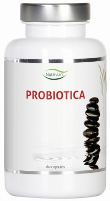 Foto van Nutrivian probiotica 60cap via drogist