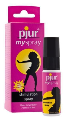 Foto van Pjur my spray stimulation glijmiddel 20ml via drogist