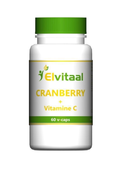 Elvitaal cranberry + 60 mg vitamine c 60st  drogist