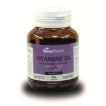 Foto van Sanopharm vitamine b6 pyridoxine 20 mg 60tab via drogist