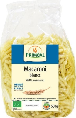 Foto van Primeal witte macaroni 500g via drogist