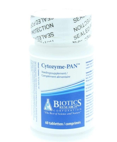 Foto van Biotics cytozyme pan pancreas 60tab via drogist