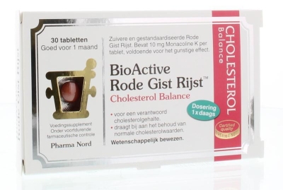 Foto van Pharma nord bio active rode gist rijst 30tabl via drogist