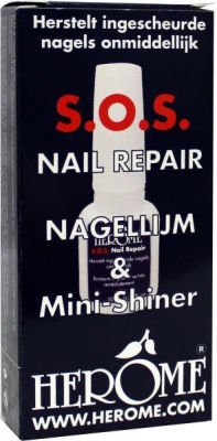 Foto van Herome verzorgende s.o.s nail repair 10ml via drogist