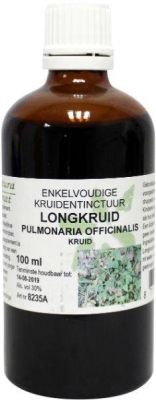 Natura sanat pulmonaria officinalis herb / longkruid 100ml  drogist