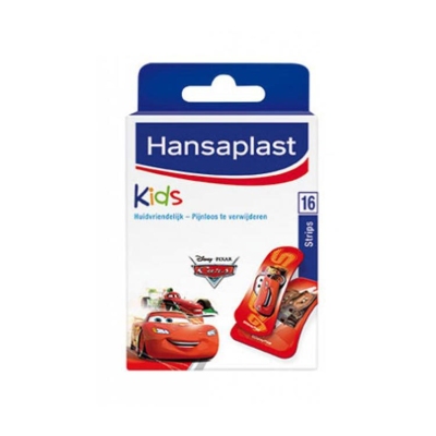 Foto van Hansaplast pleister junior cars 16st via drogist