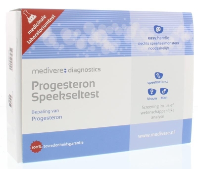 Foto van Medivere progesteron speekseltest 1st via drogist