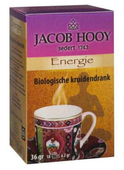 Jacob hooy energie theezakjes 6 x 6 x 18st  drogist