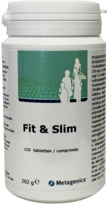 Metagenics fit & slim 120 tabletten  drogist