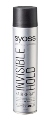 Foto van Syoss hairspray invisible hold 400ml via drogist