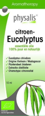 Physalis citroeneucalyptus bio 10ml  drogist