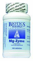 Foto van Biotics mg zyme 100mg 100cap via drogist