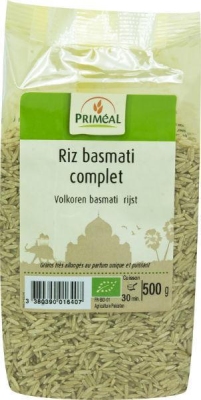 Foto van Primeal volkoren basmati rijst 500g via drogist