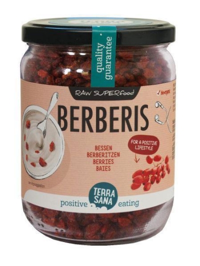 Foto van Terrasana raw berberis bessen (zuurbes) 140g via drogist