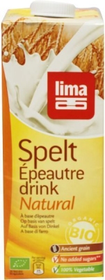 Foto van Lima spelt drink natural 1000ml via drogist