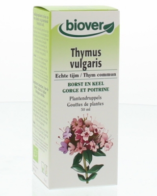 Foto van Biover thymus vulgaris 50ml via drogist