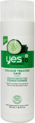 Foto van Yes to cucumbers conditioner color care 500ml via drogist