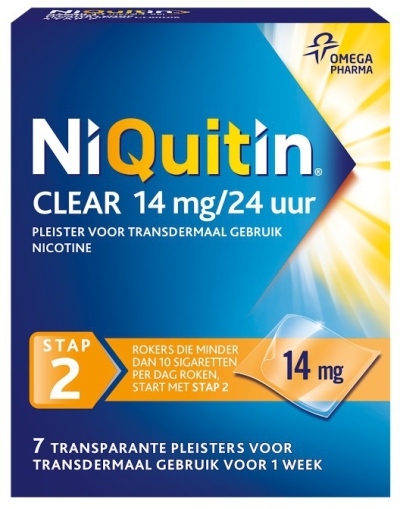 Niquitin stap 2 14mg 7st  drogist