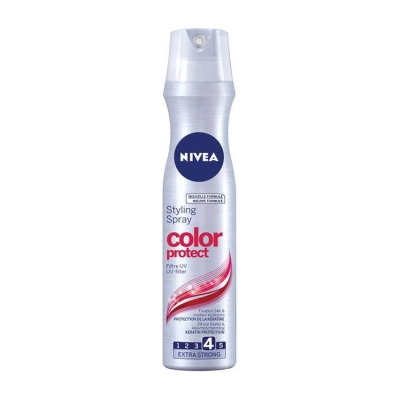 Foto van Nivea hair care styling spray gekleurd haar 250ml via drogist