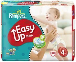 Foto van Pampers easy up maxi 8-15 g 28st via drogist