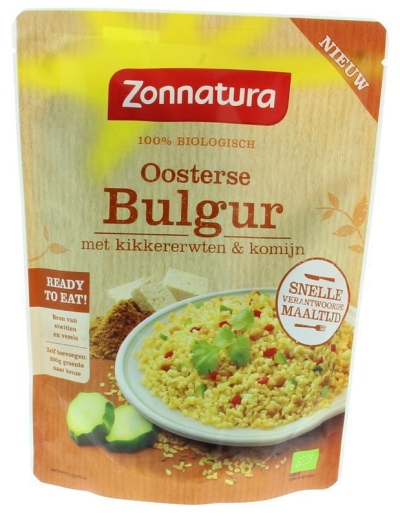 Foto van Zonnatura maaltijd oosterse bulgur 250g via drogist