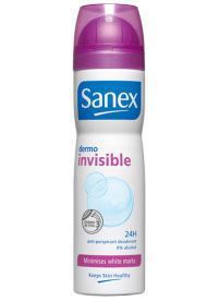 Foto van Sanex deodorant dermo invisible spray 200ml via drogist