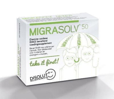 Disolut migrasolv 50cap  drogist