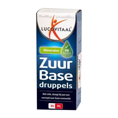 Foto van Lucovitaal zuurbase druppels 30ml via drogist