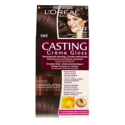 Foto van L'oréal paris casting creme gloss 412 iced cacao verp via drogist