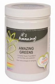 Foto van It's amazing superfood amazing greens 300gr via drogist