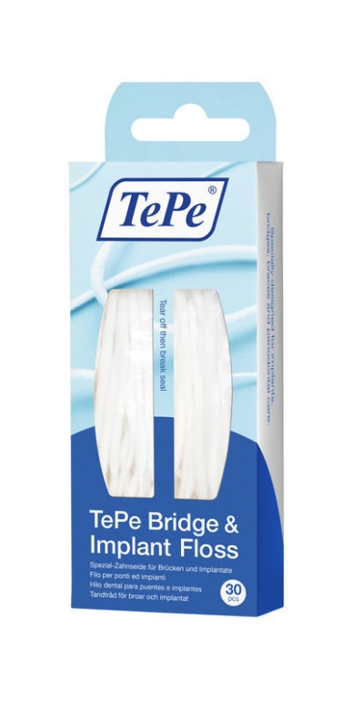 Foto van Tepe bridge en implant floss 30flos via drogist