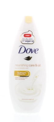 Foto van Dove shower cream nourishing care 250ml via drogist